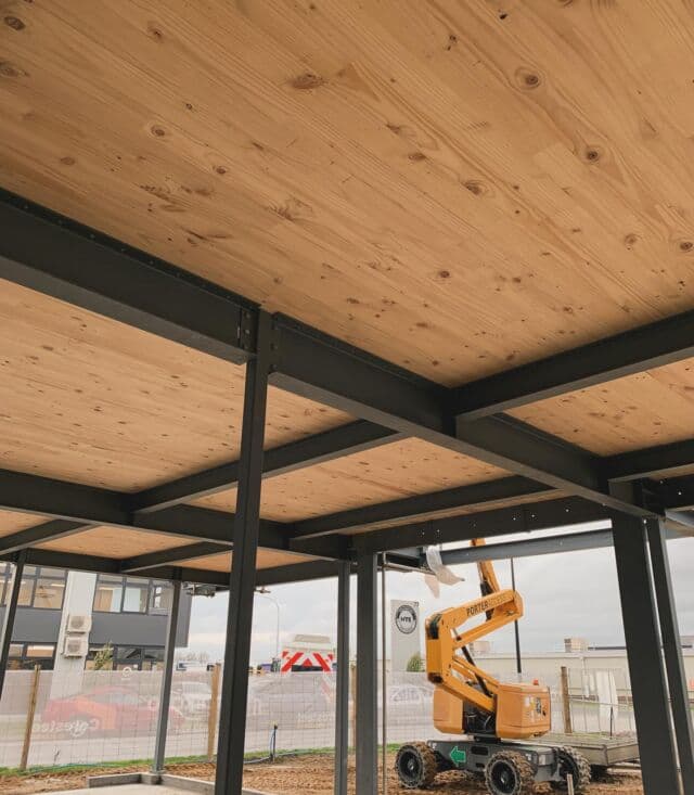 Our CLT can be left exposed to increase occupant connectivity to the natural environment